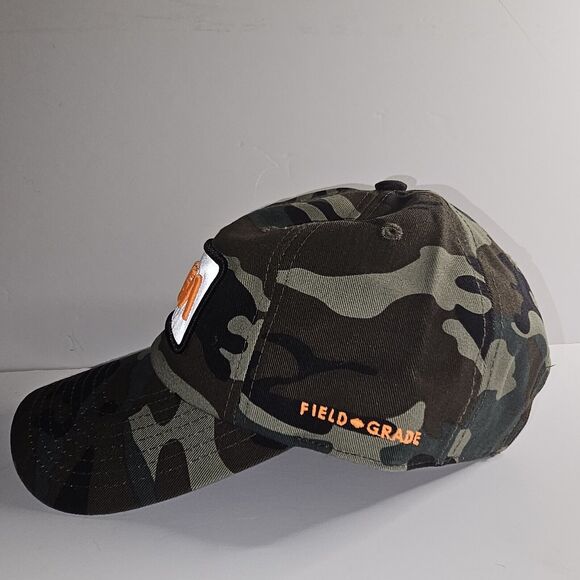 NASA Camo Baseball Hat REFLECTIVE Logo Patches + Stitching Adjustable Camoflauge - Picture 4 of 14